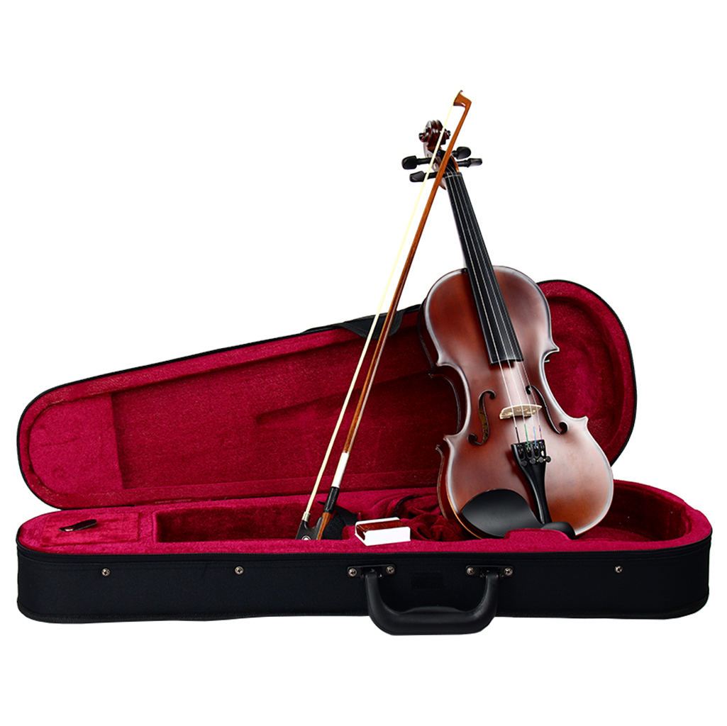 Lamour 4/4 Half Ring Electric Violin W/Case Combo