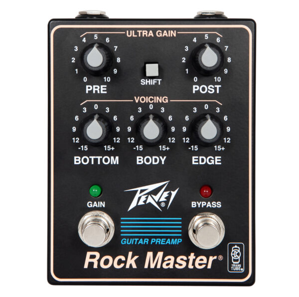 rock master pedal - image 1 - full front Peavey Rock Master® Preamp Pedal