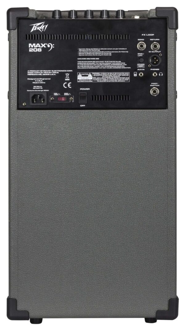 Peavey MAX 208 2 x 8-inch 200-watt Bass Combo Amp