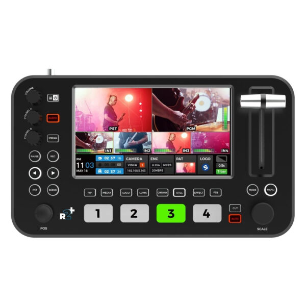 Neolive R2 Plus Video Switcher - image 2 SPROLINK NeoLIVE R2 Plus Video Switcher – Professional Multi-Camera Live Streaming Solution